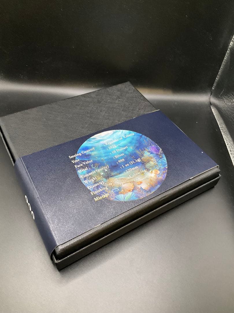 WHISPERS OF THE DEEP マーメイド 1oz 純銀貨