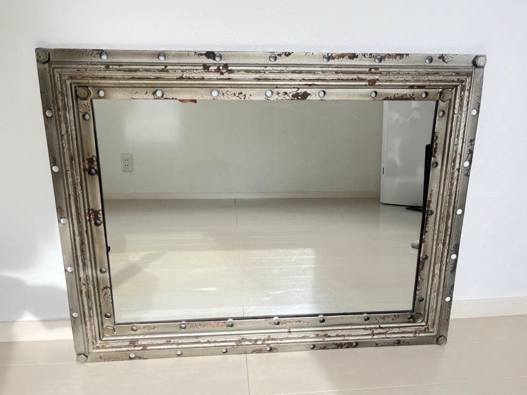 DULTON シルバーフレームミラー