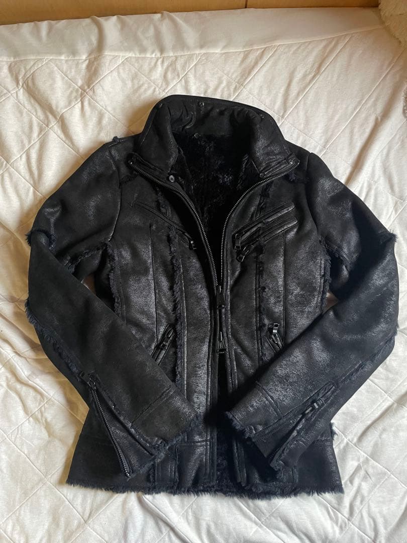 【希少】FUGA civarize ダブルネーム leather jacket