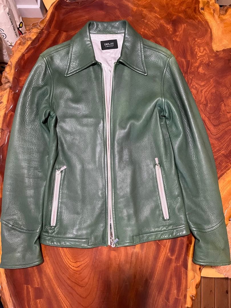 DELAYディレイ バイ ウィン アンド サンズ ディアスキン レザージャケット