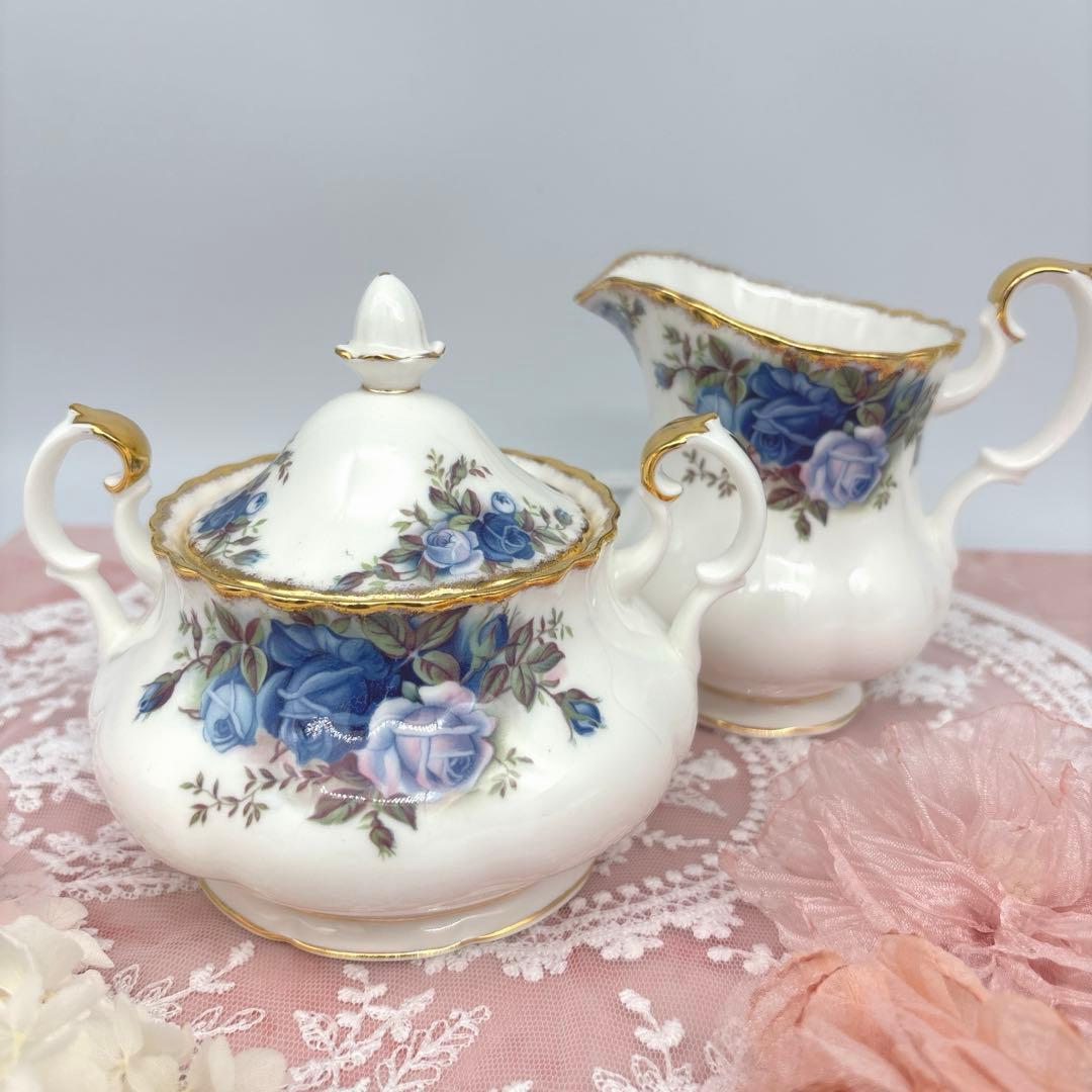   シュガーポット・クリーマー 廃盤　ブルー　ムーンライト