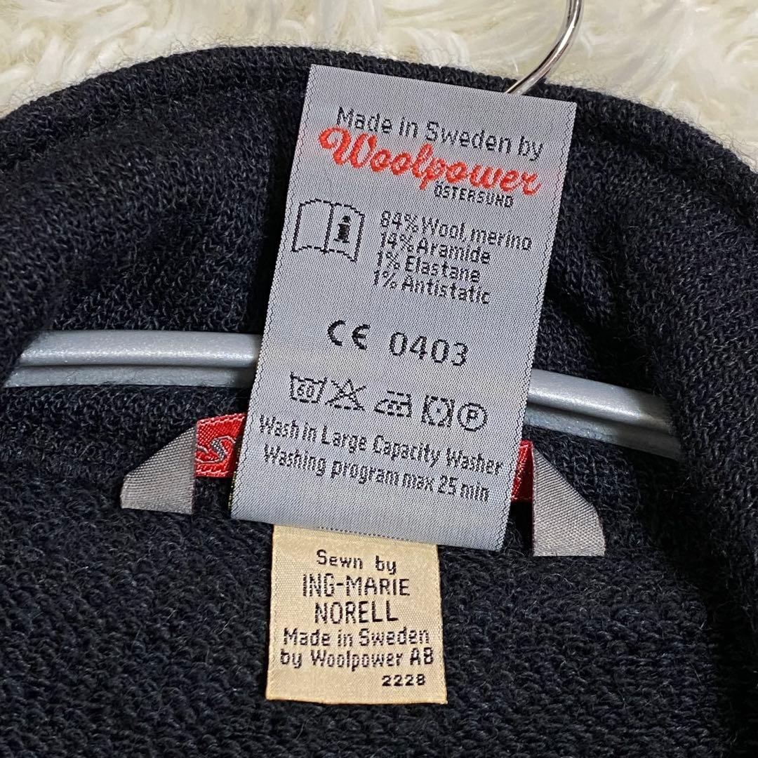 ウールパワー　ウール　ニット　ジップジャケット　M メンズ