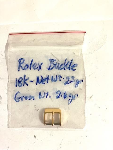 ロレックス尾錠