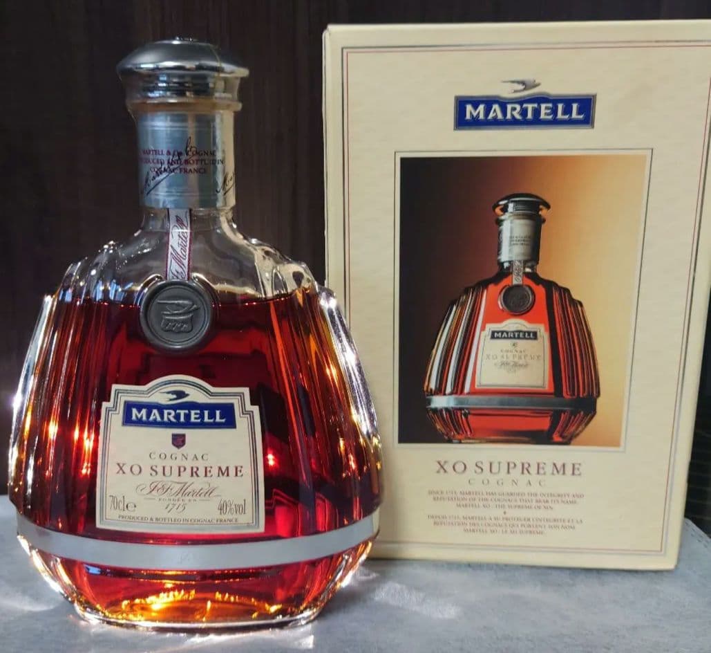 未開栓 マーテル XO supreme ブランデー コニャック