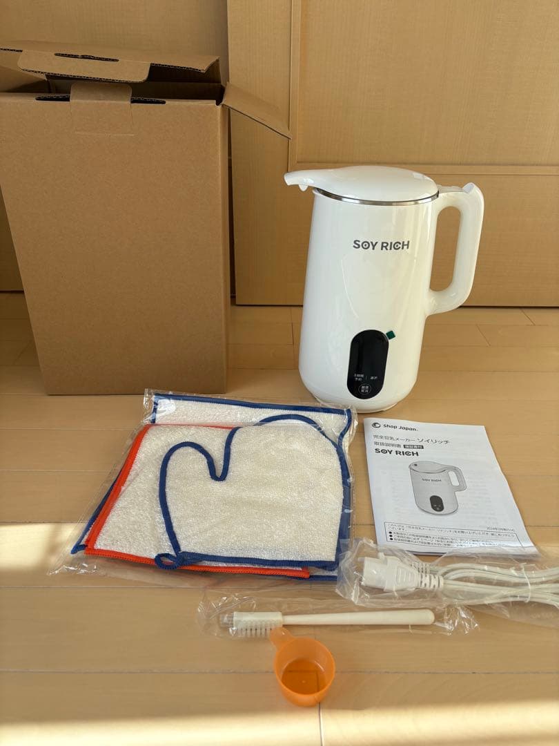 ショップジャパン　ソイリッチ　未使用品