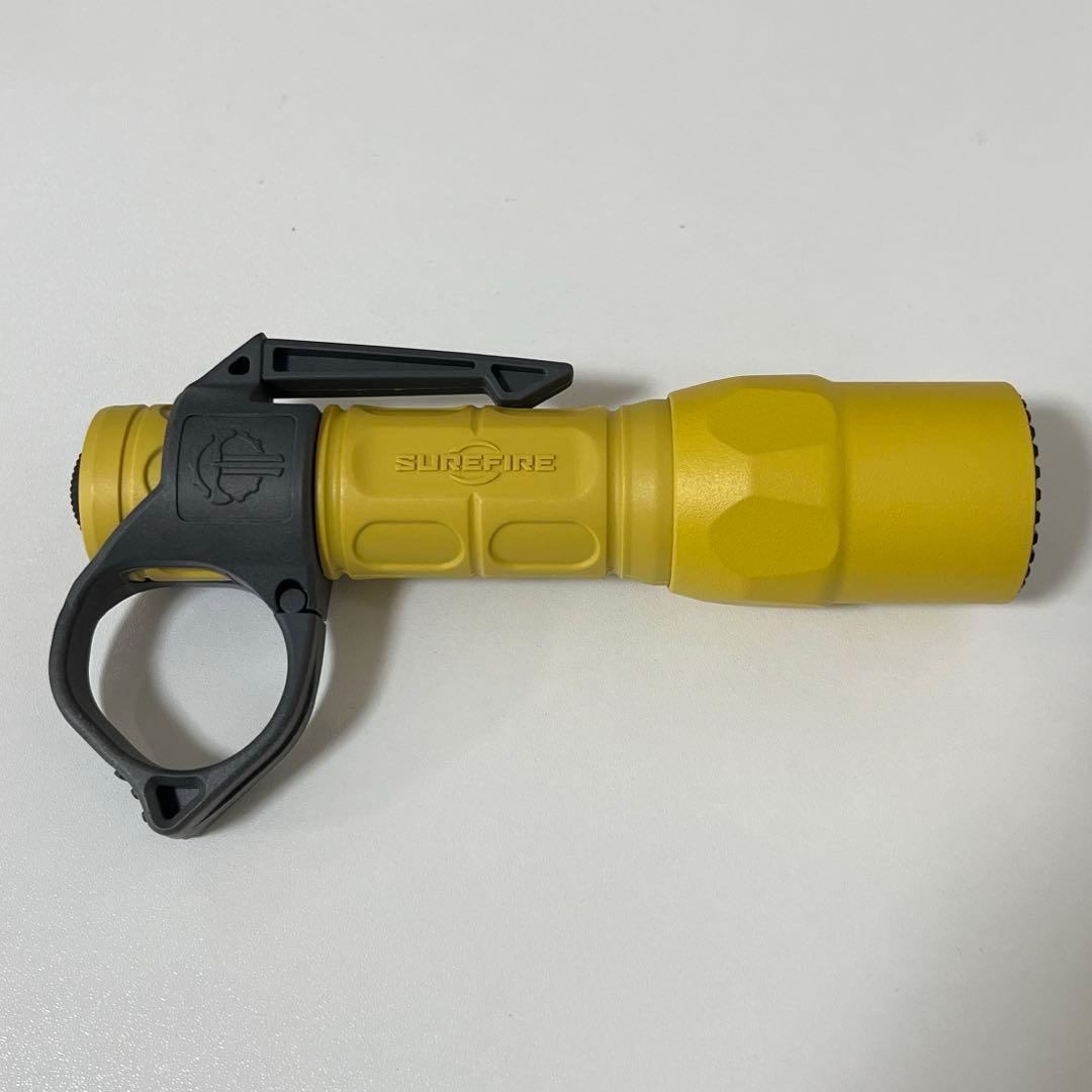 SUREFIRE G2X PRO イエロー フラッシュライト サイリム付き