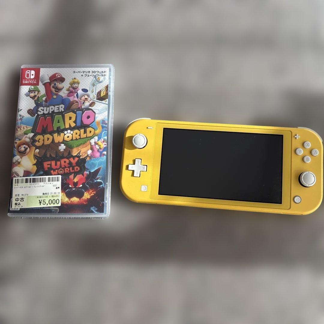 任天堂 Switch Light スーパーマリオ 3DワールドSDカードなし