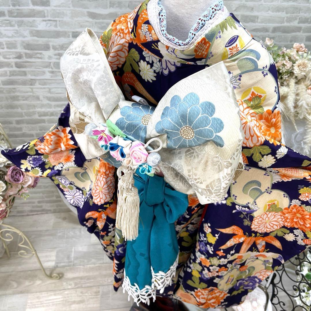 アンティーク七五三着物セット★7歳用