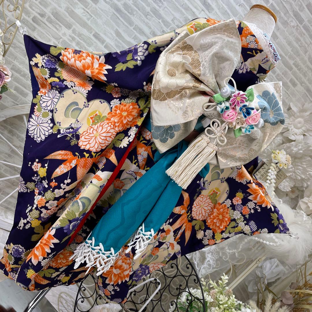 アンティーク七五三着物セット★7歳用