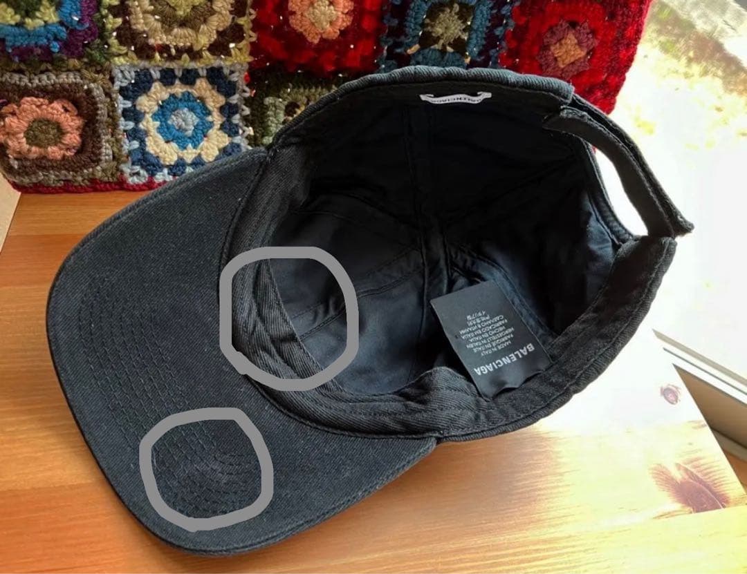 BALENCIAGAバレンシアガCREWロゴキャップ