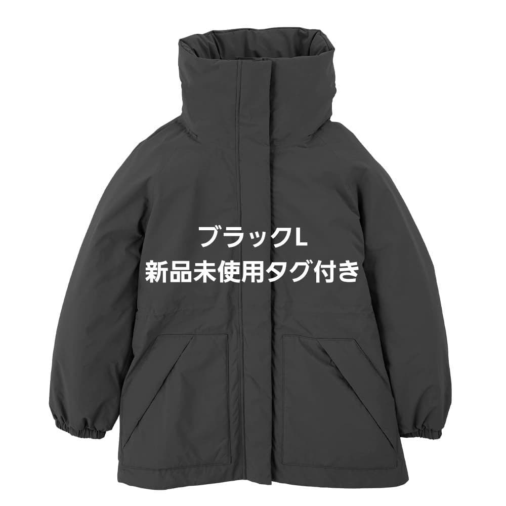 ネット販売限定　X Shelter 断熱α レディース防水アウター Lサイズ　黒