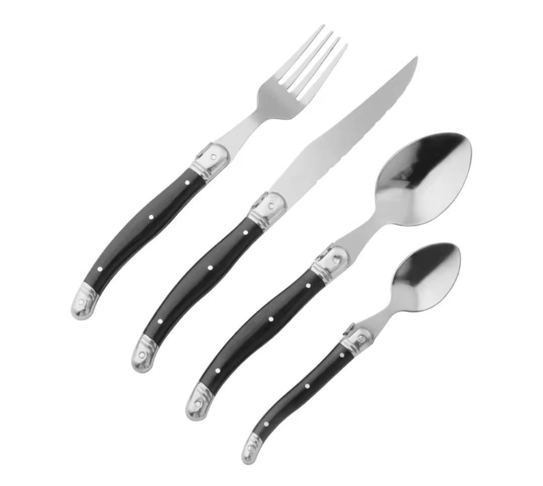 Laguiole カトラリーセット 24点 ステンレススチール　刻印なし