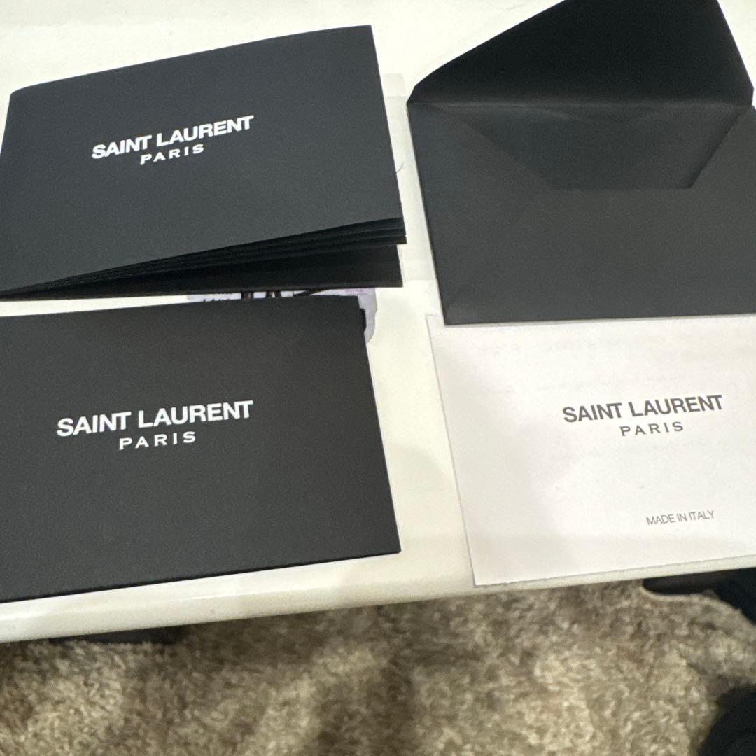 SAINT LAURENT マネークリップ 専用ポーチ付き