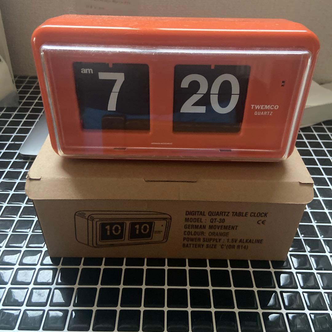 Twenico トゥエンコ　パタパタ時計