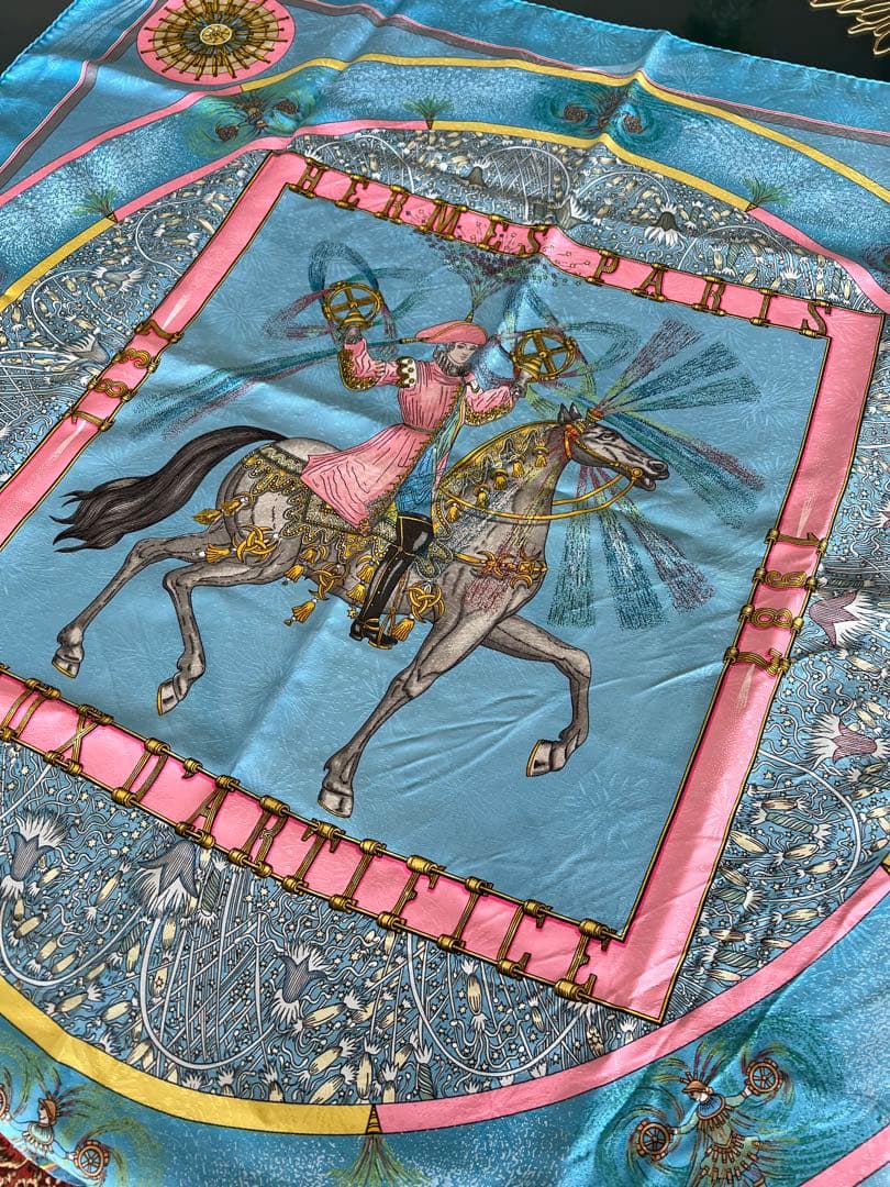 カルネ様♡エルメスカレ90馬に乗った騎士