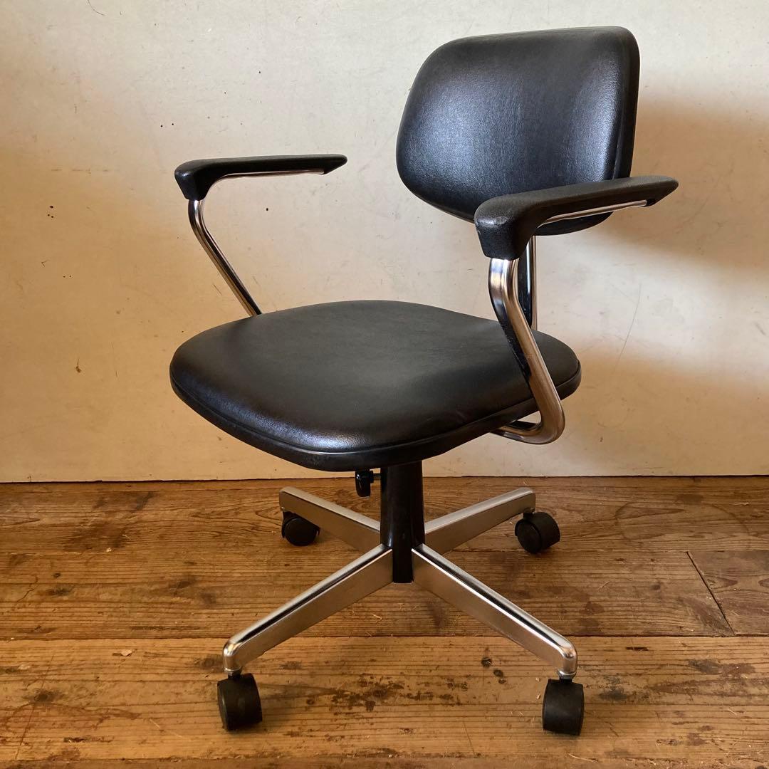 ◉未使用 長期保管◉コクヨ ヴィンテージ インダストリアル デスクアームチェア2