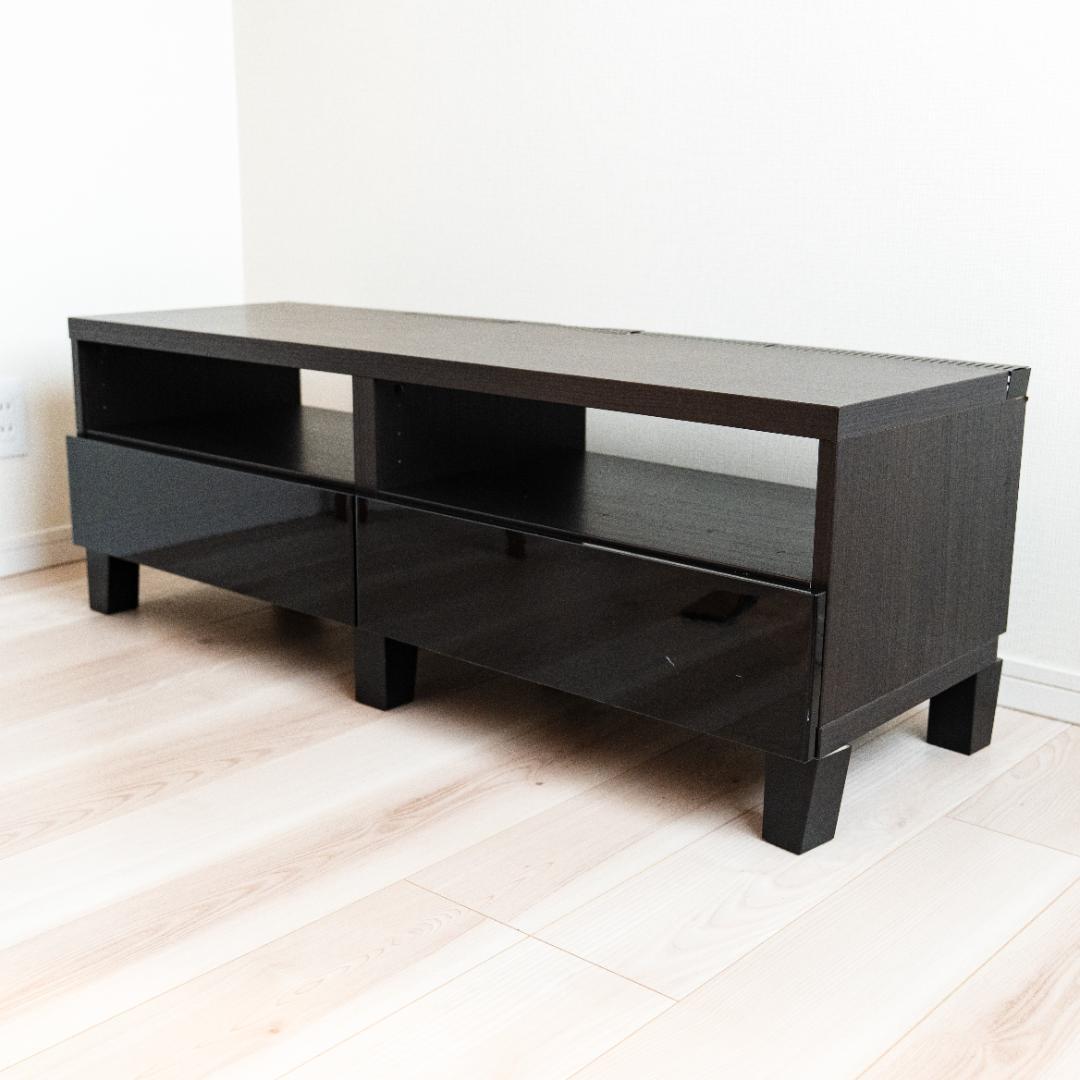 IKEA BESTÅ（ベストー） テレビボード ブラックブラウン テレビ台