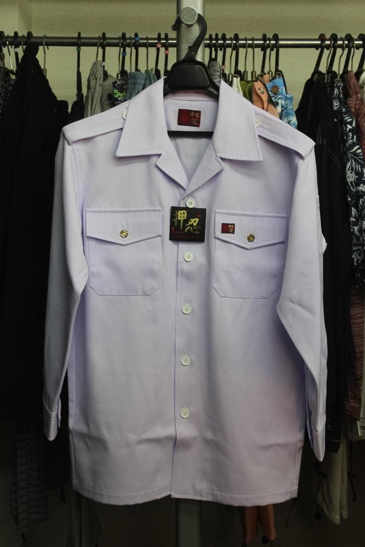 DYNAMITEさん専用■特価【新品■押忍■レギュラー特攻服・白・上下セット】