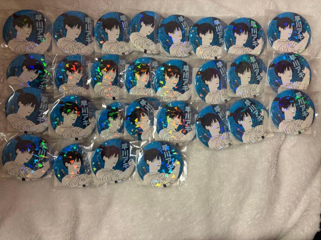 チェンソーマン　オールスター缶バッジ　早川アキ　受注限定 28点