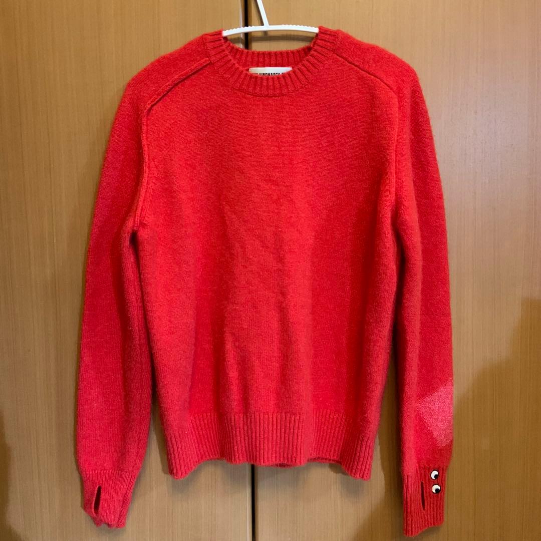 ⚪︎ 美品 ユニクロ × アニヤハインドマーチ カシミア100% ニット L