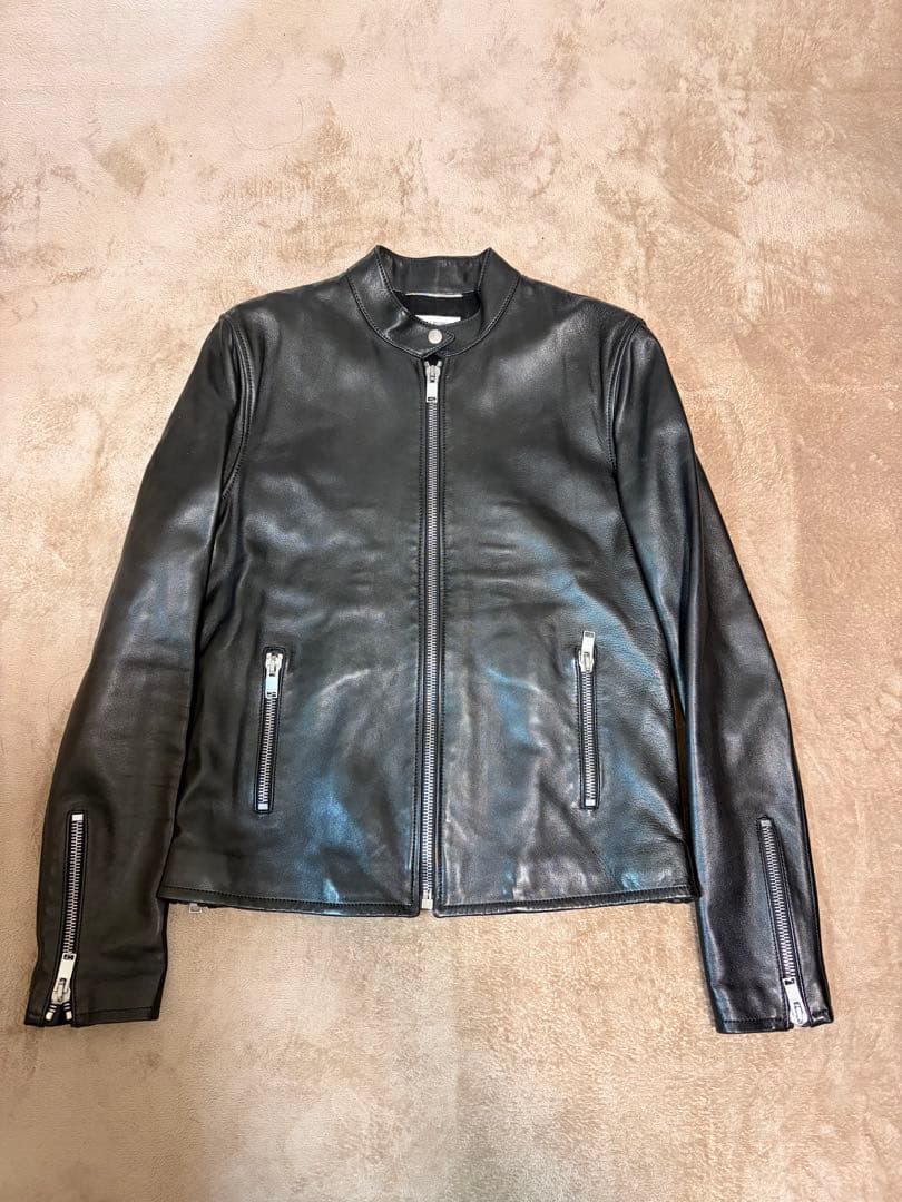 SAINT LAURENT PARIS キース レザージャケット 48