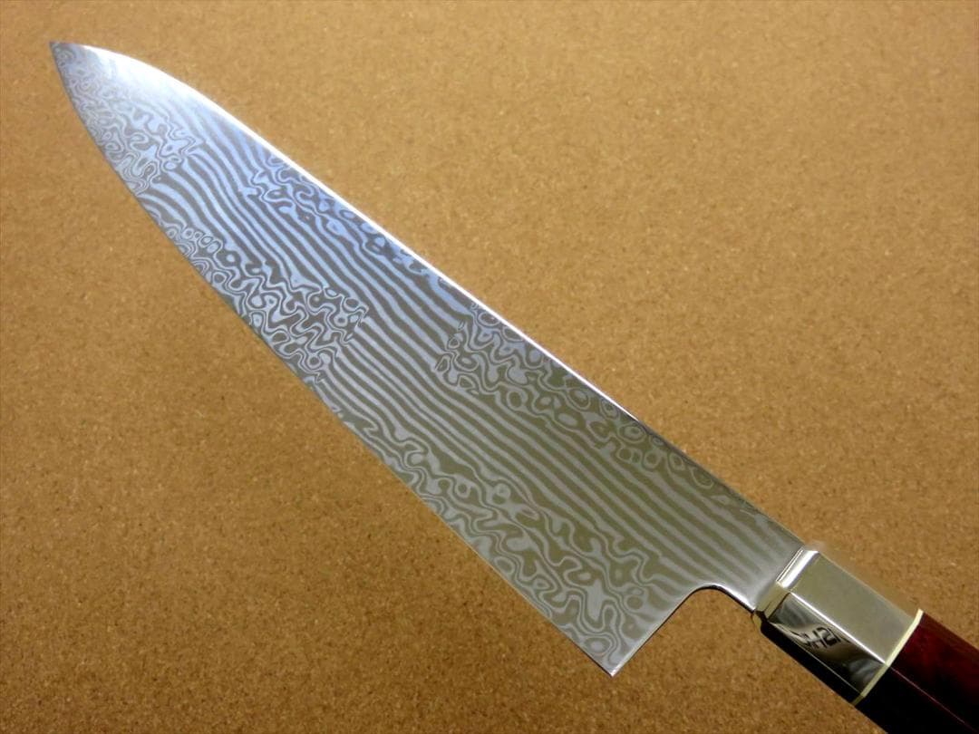 関の刃物 牛刀 240mm 三昧 荒波 コアレス鋼 野菜 肉切 両刃万能洋包丁
