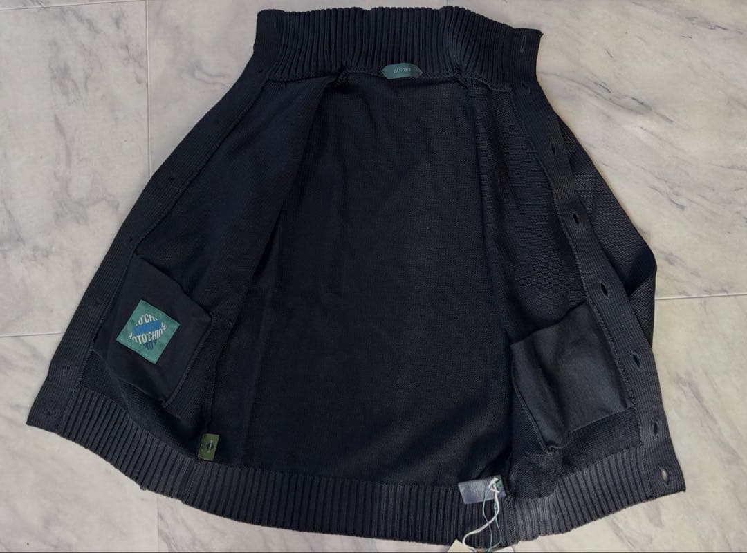 【新品未使用】ZANONEニットブルゾンCHIOTO(キョート) 46