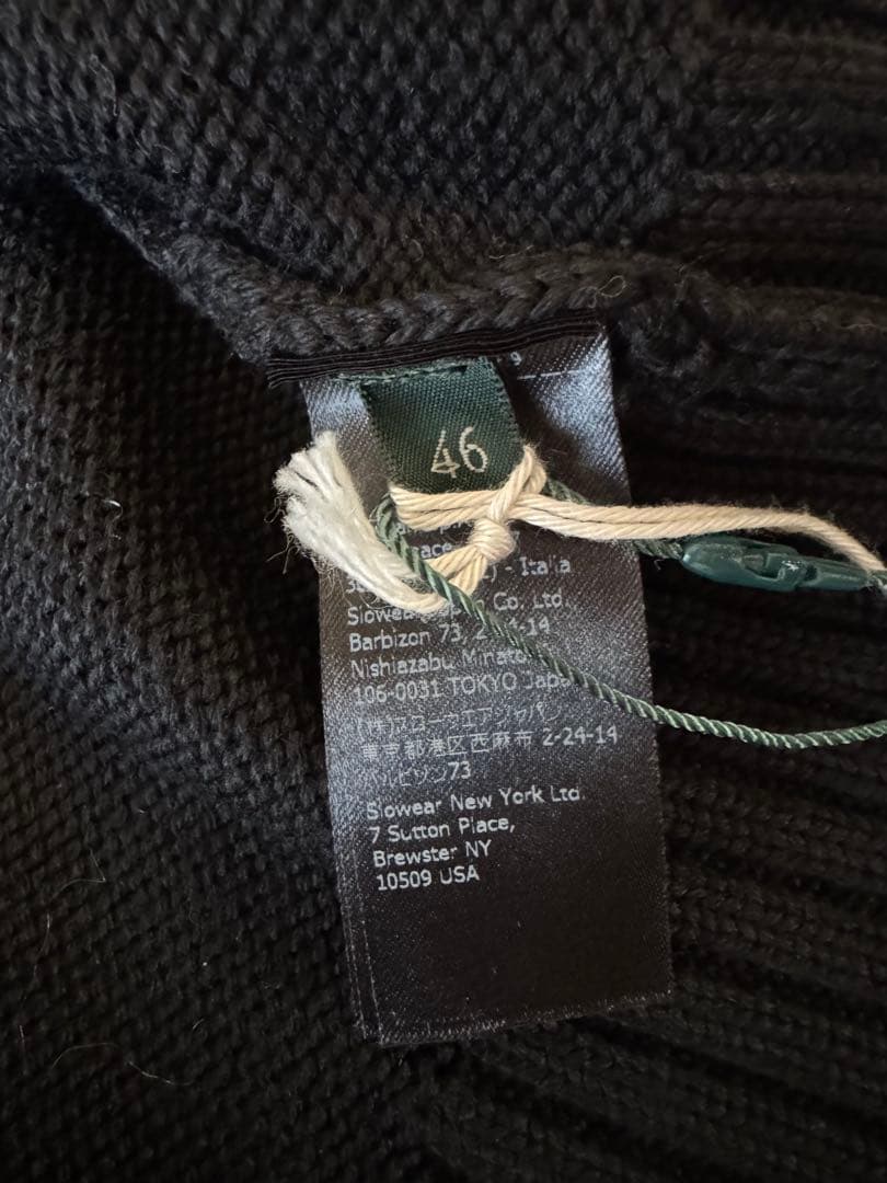 【新品未使用】ZANONEニットブルゾンCHIOTO(キョート) 46