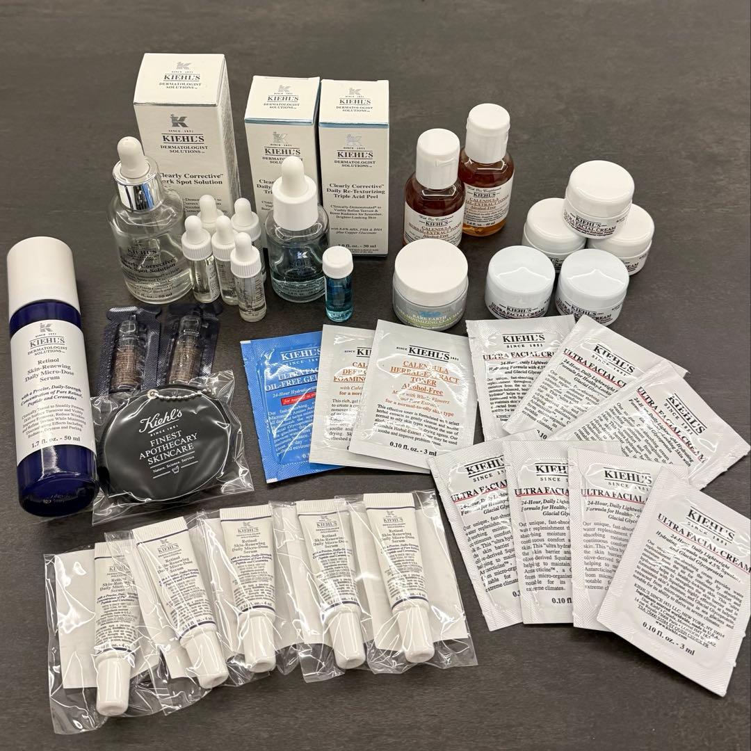 新品美品キールズ ブライトニングエッセンス、クリーム、レチノール、プレセラムなど