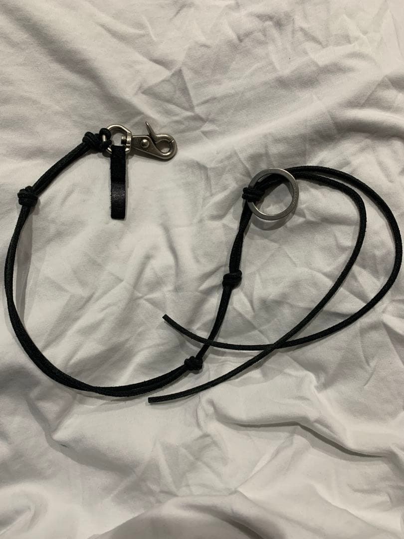 アクセサリー Our Legacy ladon black leather