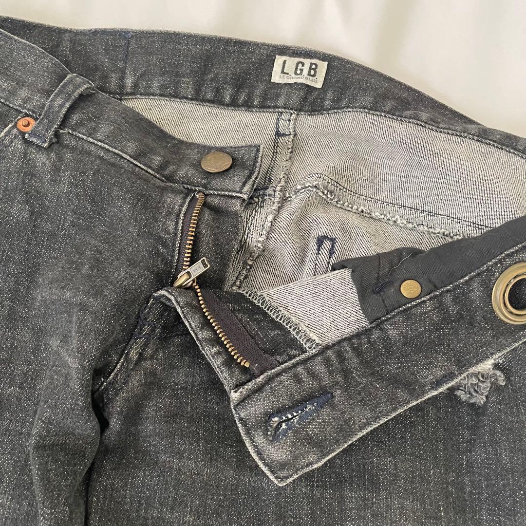 ヤフーフリマ愛好家 様L.G.B. ルグランブルー　ダメージデニム　Y2K