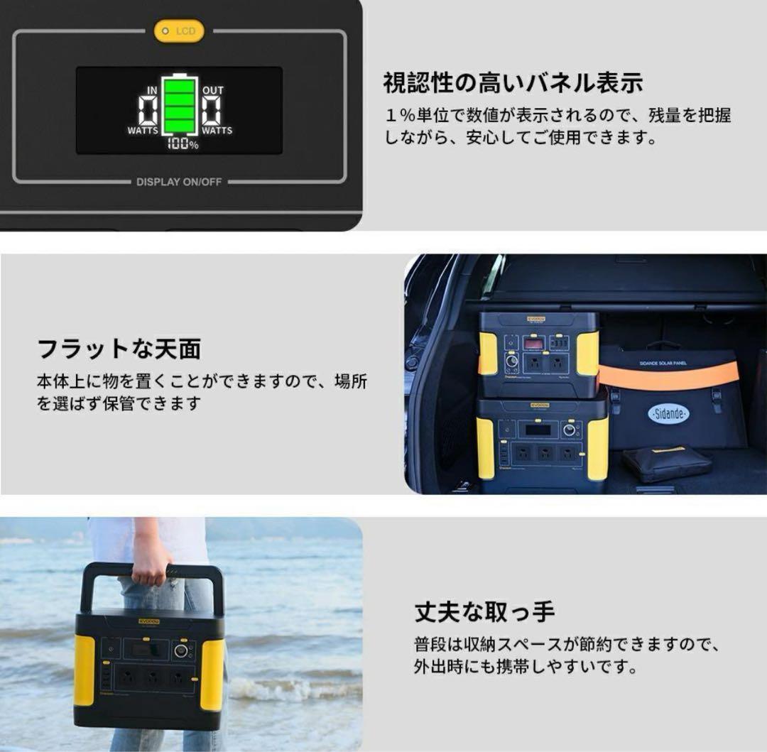 EVOPOW ポータブル電源 1531Wh