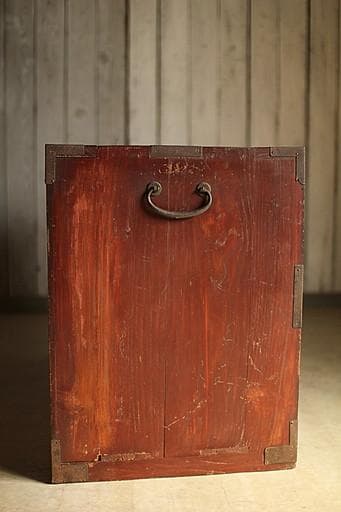 K*o様 丸金具庄内箪笥　2段 タンス　収納　古家具　古民家　時代家具