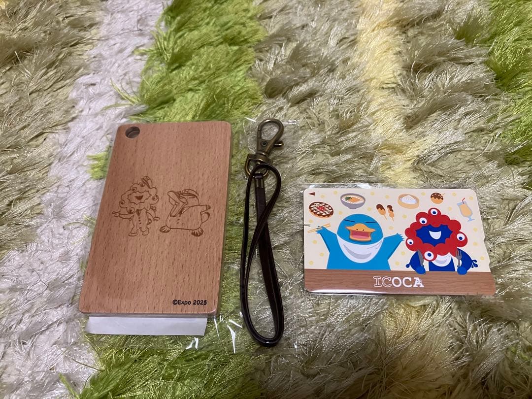 2025 大阪・関西万博 記念ICOCAと木製パスケース
