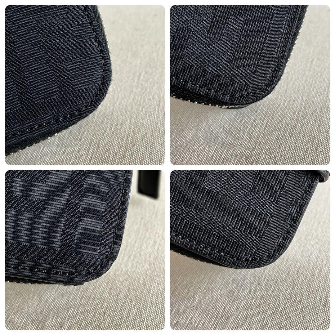 Fendi Compact Multi Wallet Blackフェンディ 財布