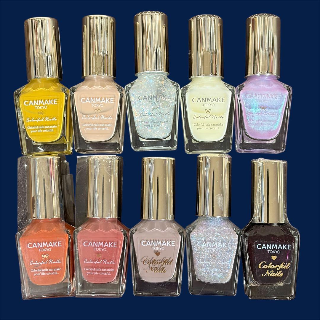 【新品・未使用】【バラ売り可】キャンメイク　カラフルネイルズ　31色