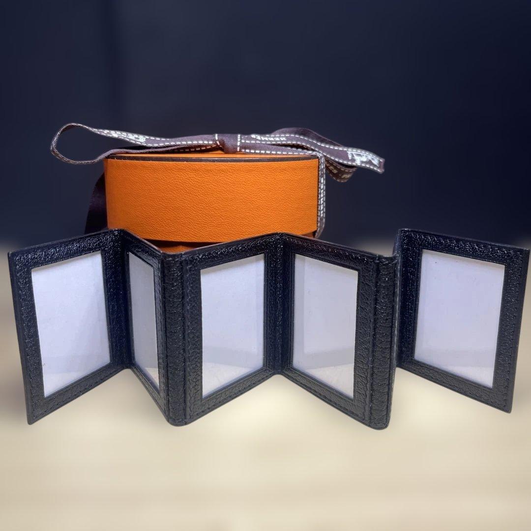 ♥️エルメス　フォトフレームミニ　激レア　6連　ブラック