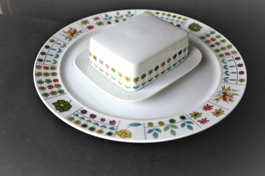 ローゼンタール　大プレート　バターケース(スタジオライン) エミリオプッチ