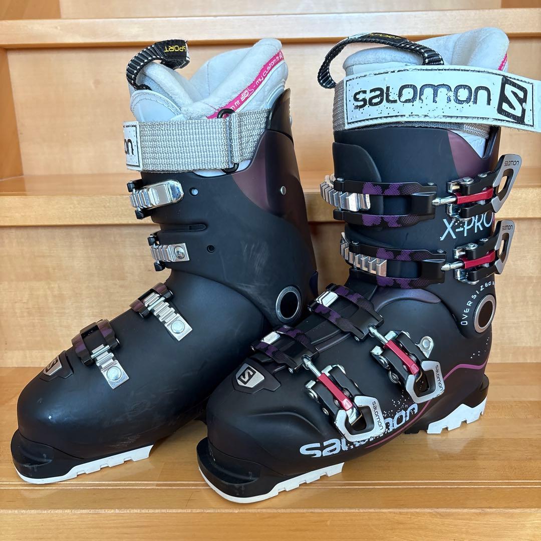 Salomon X-Pro80 女性用スキーブーツ 23.0〜23.5 美品