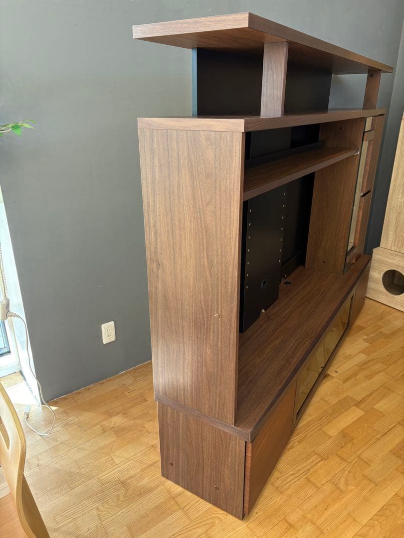 M047　モーブル製　ハイテレビボード　テレビボード上下分割可能　幅2000ｍｍ