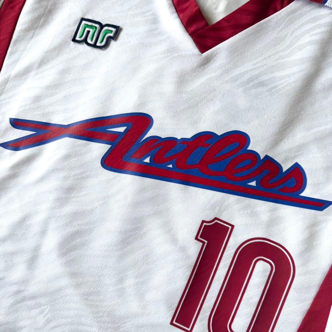 【希少アウェイ・長袖】ジーコ＃１０ 鹿島アントラーズ ９２/９３（A）CUP戦