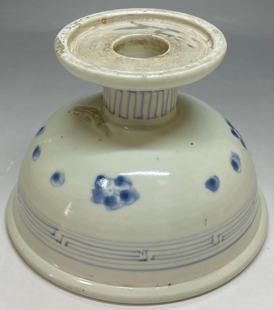 古伊万里　染付　盃洗　杯洗 　e461