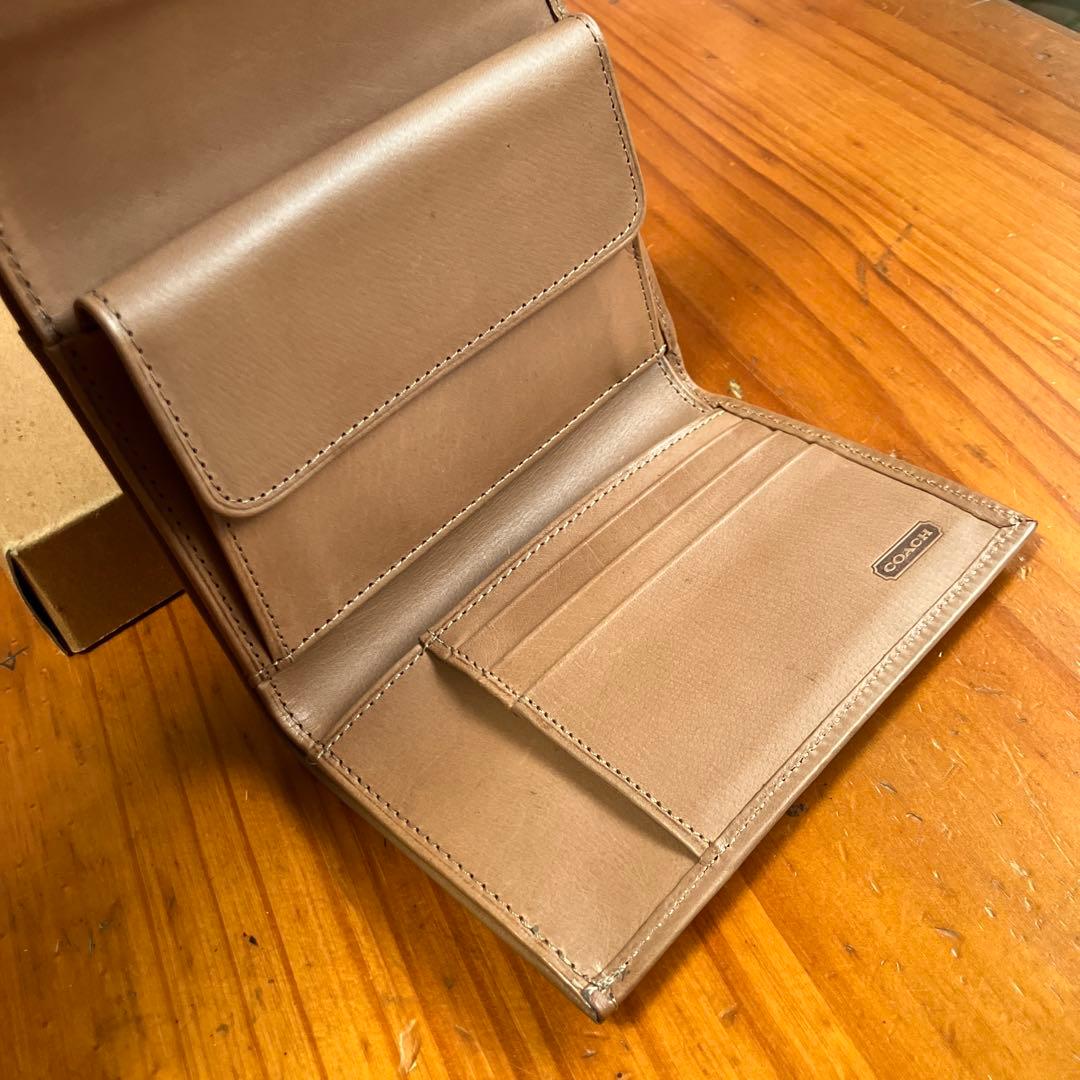 オールドコーチvintage コーチ　三つ折り財布