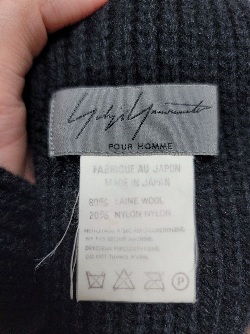 Yohji Yamamoto POUR HOMME マフラー 大判サイズ