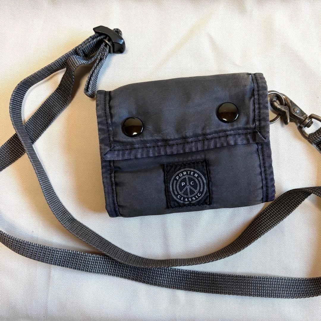 porter classic ポータークラシック 財布 三つ折 スーパーナイロン