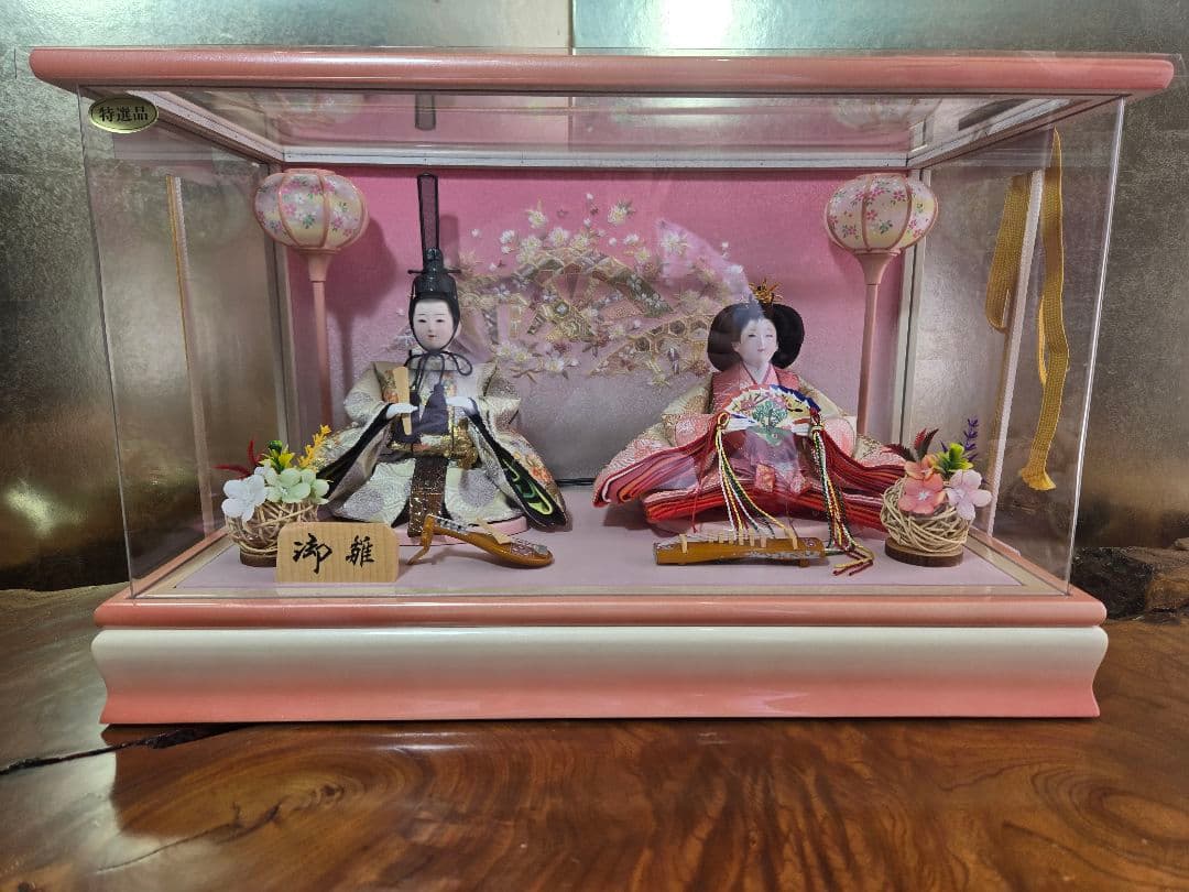 【一点限り】雛人形 ケース飾り　K24