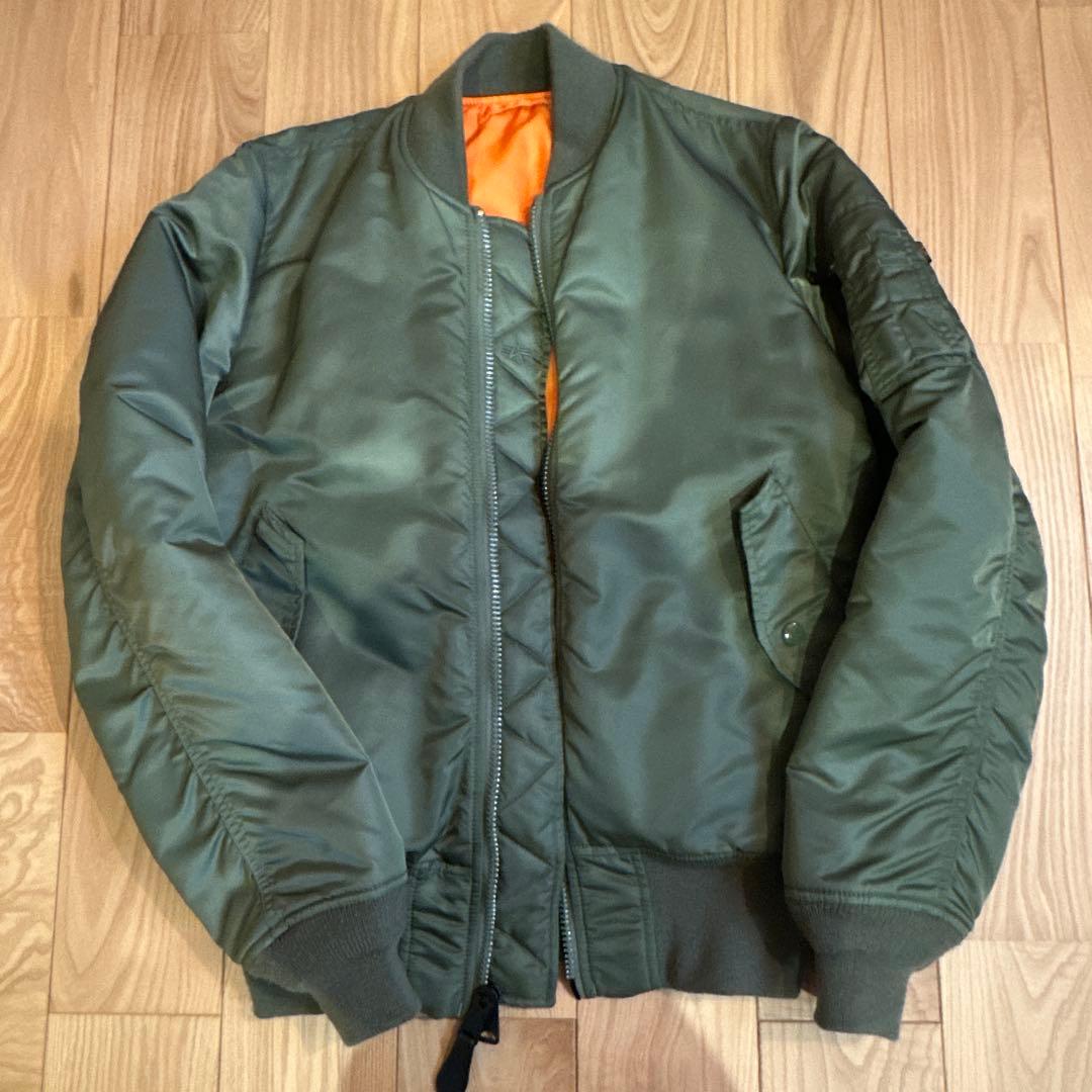 MA-1 alpha ma-1 グリーン　サイズS