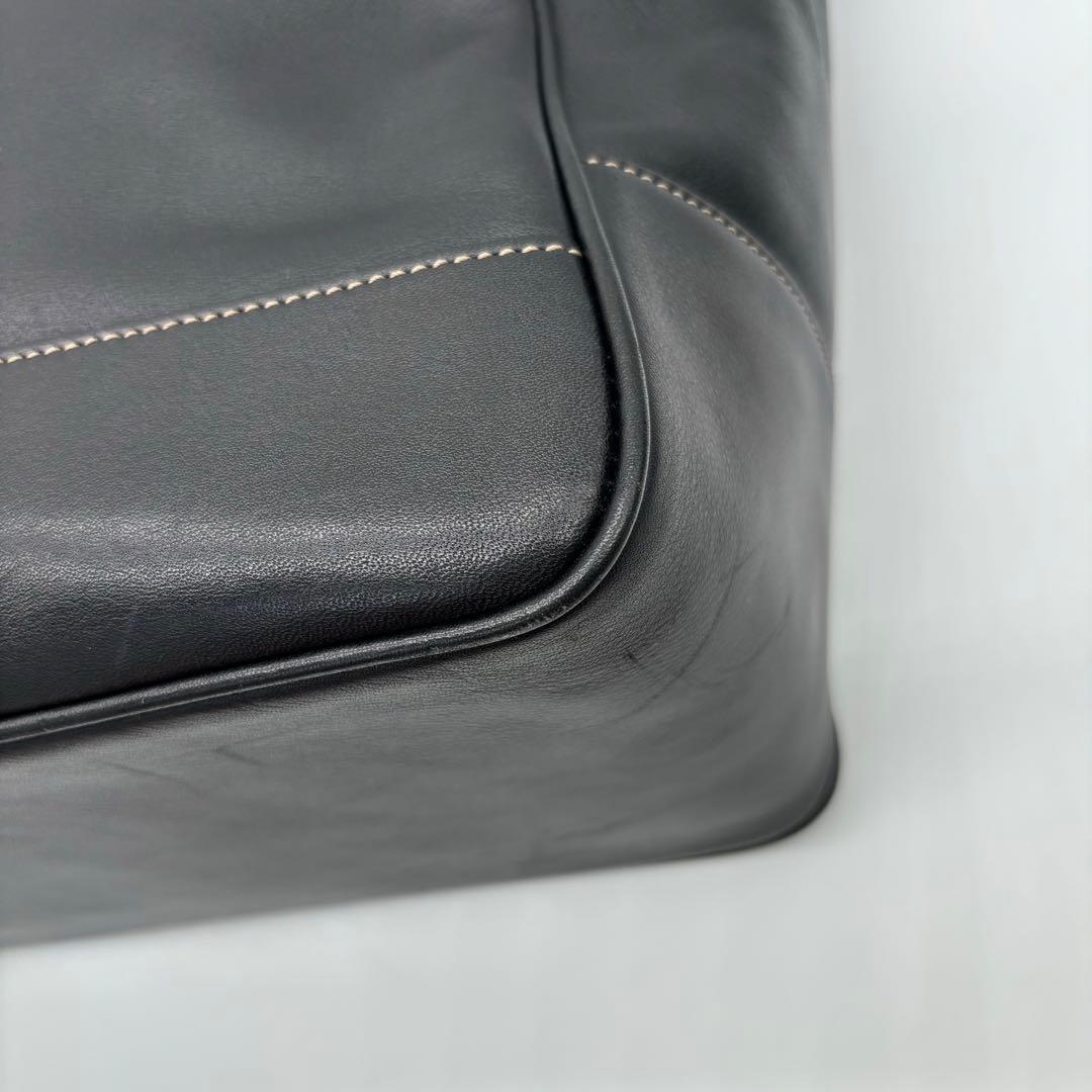 美品✨COACH コーチ レザー マザーズバッグ トートバッグ ブラック