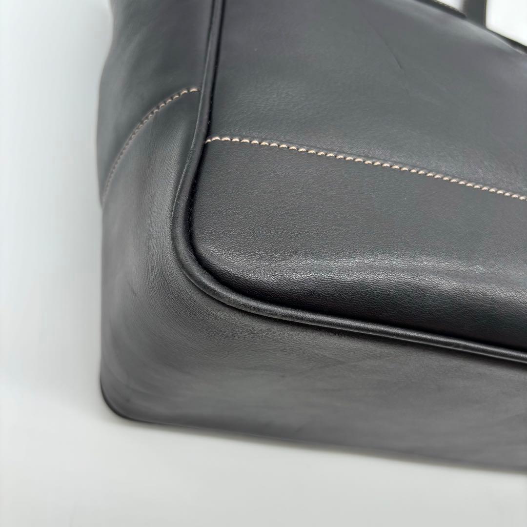 美品✨COACH コーチ レザー マザーズバッグ トートバッグ ブラック