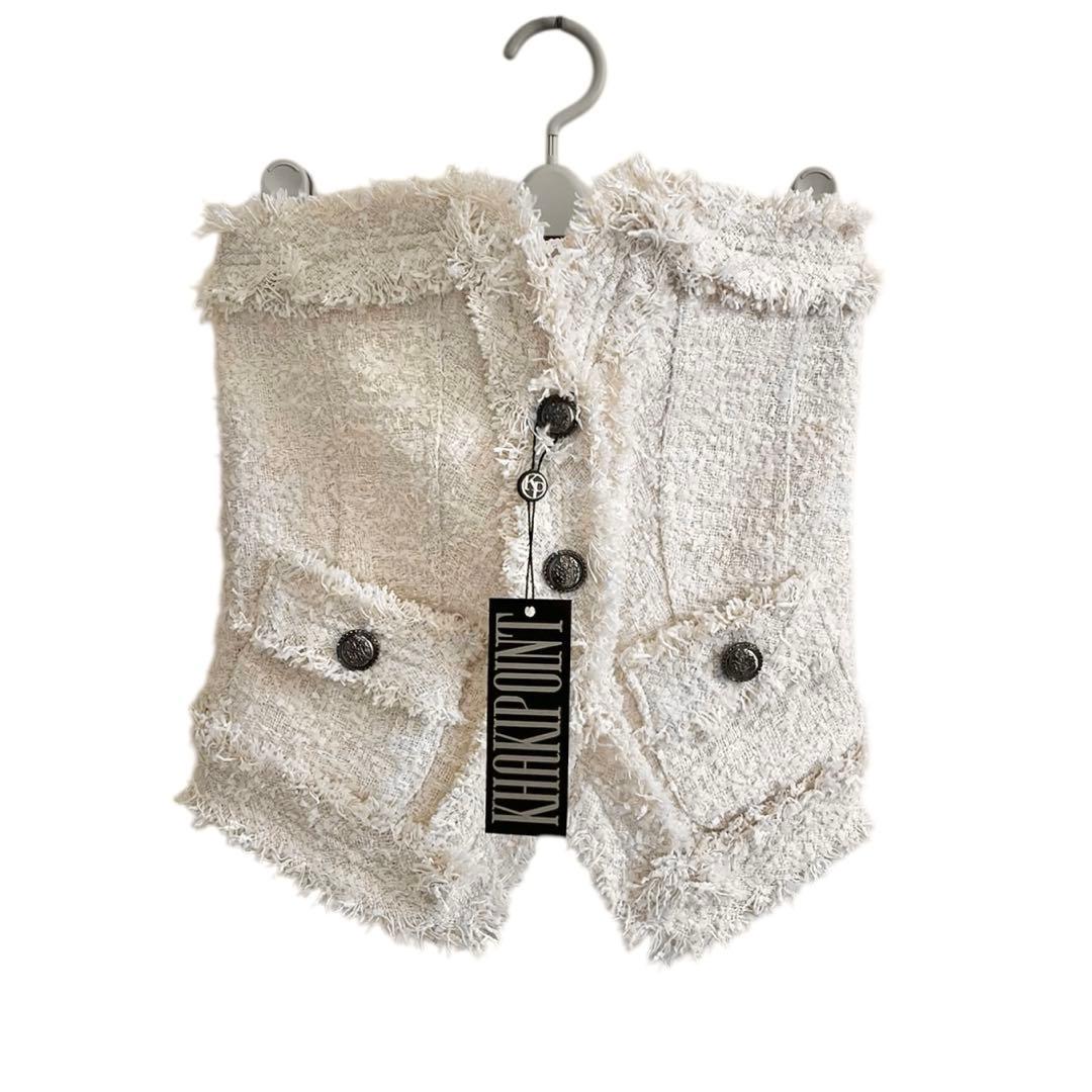 KHAKIPOINT 未使用 Antique Tweed Top ベアトップ